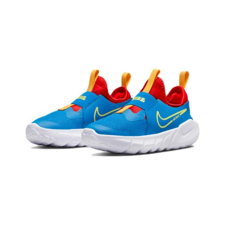 New Nike Flex Runner 2 Low Top Kids' Running Shoes Blue Children Aged 3 7 Years Old DJ6040-402