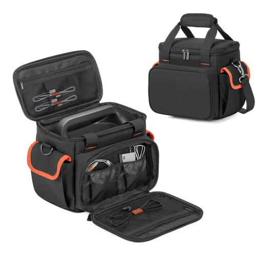 Trunab Portable Power Station Bag, Compatible with Jackery 240/400, Portable Power Station Storage Bag with Non-Slip Pads, Portable Power Station Case