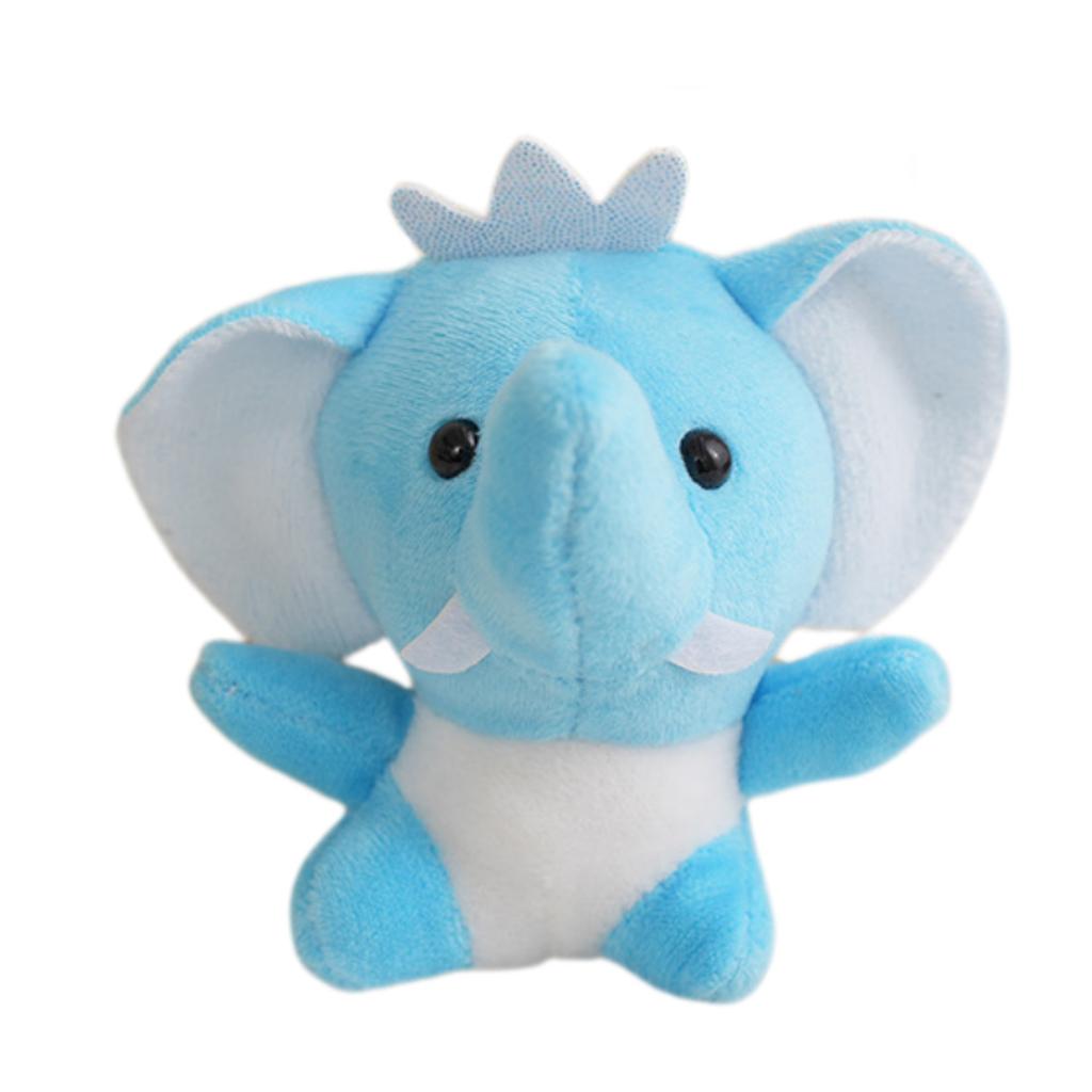 8-48PCS Mini Elephant Stuffed Animals 4Inch Cute Elephant Stuffed Plush Toys Small Forest Animals for Baby Shower Birthday Gifts