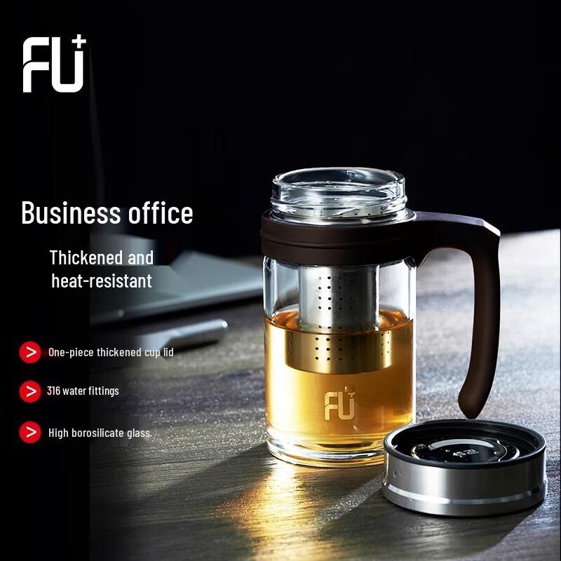 Fuguang Classic Borosilicate Glass Mug