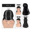 AQUILIVE Silky Doo Rag Men's Shiny Hip Hop Dance Costume Cap Bandana Turban for Waves (black 1-pack)