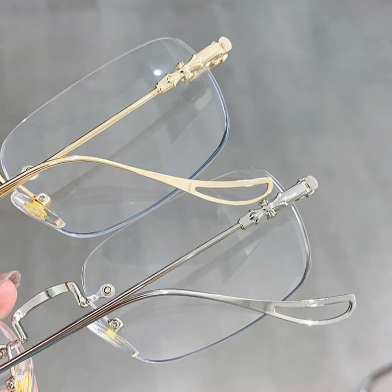 Frameless HD Anti-Blue Light Reading Glasses for Middle-Aged & Elderly