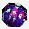 1pc Jujutsu Kaisen Characters Auto-Folding Umbrella - Portable 3-Fold Design, 8-Bone Iron Frame Outdoor Umbrella, Perfect Gift for Fans, Travelers, Da
