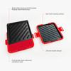 Microwave Sandwich Maker Dishwasher Safe Panini Press Grilled Cheese Sandwich Maker for Cooking Breakfast Grilled Cheese Snacks