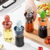 4PCS Silicone Brush Oil Cruet Bottle Pastry Brush for Barbecue Cooking Grill Culinary Novel Kitchen Accessories