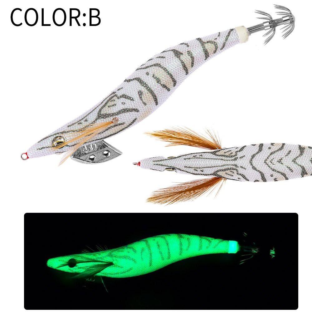 Japan Style Fishing Squid Jig Light Cloth Egi Octopus Bait Lure Shrimp Bait  Saltwater Fishing
