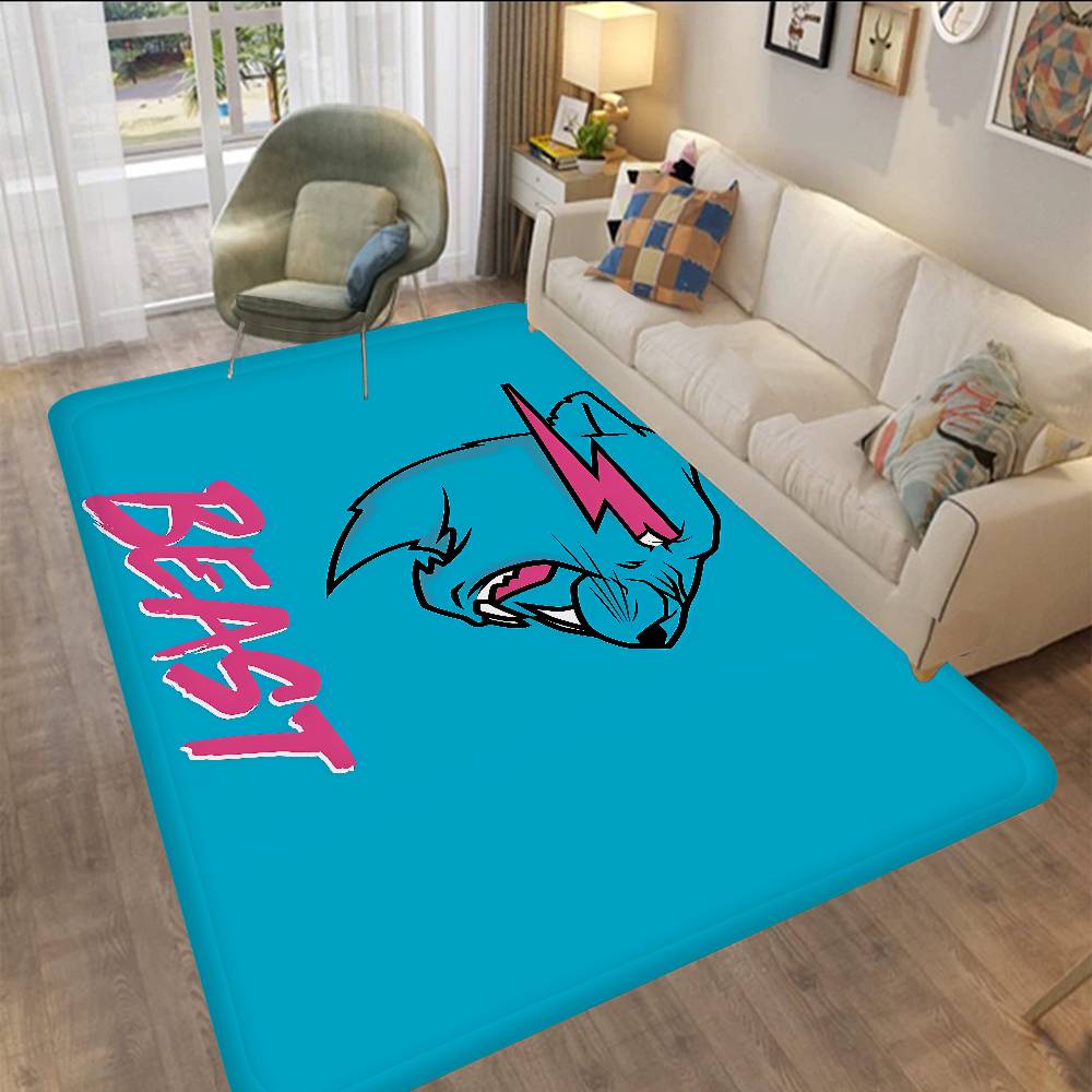 Individual Creato Mr-B-Beast Hallway Carpet Washable Non-Slip Living Room Sofa Chairs Area Mat Kitchen Doormat Area Rug