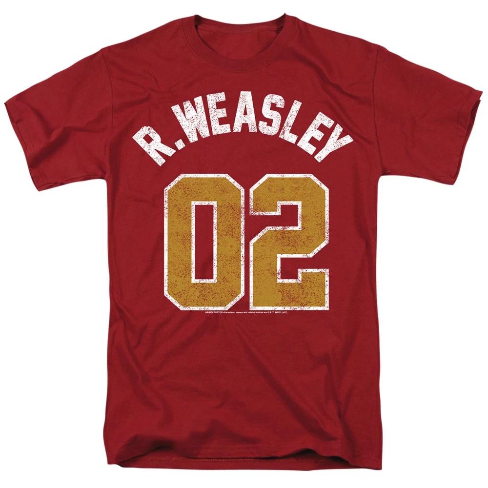 Harry Potter - Weasley Jersey -  Unisex Short Sleeve Children s T-shirt - Red 160