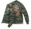 Men's MA1 Air Force Flight Jacket: Spring/Autumn Baseball Collar Workwear Coat