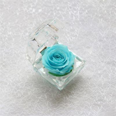 Portagioie Romantico Fatto a Mano in Plastica Bell'Aspetto Rosa Eterna per Anniversario