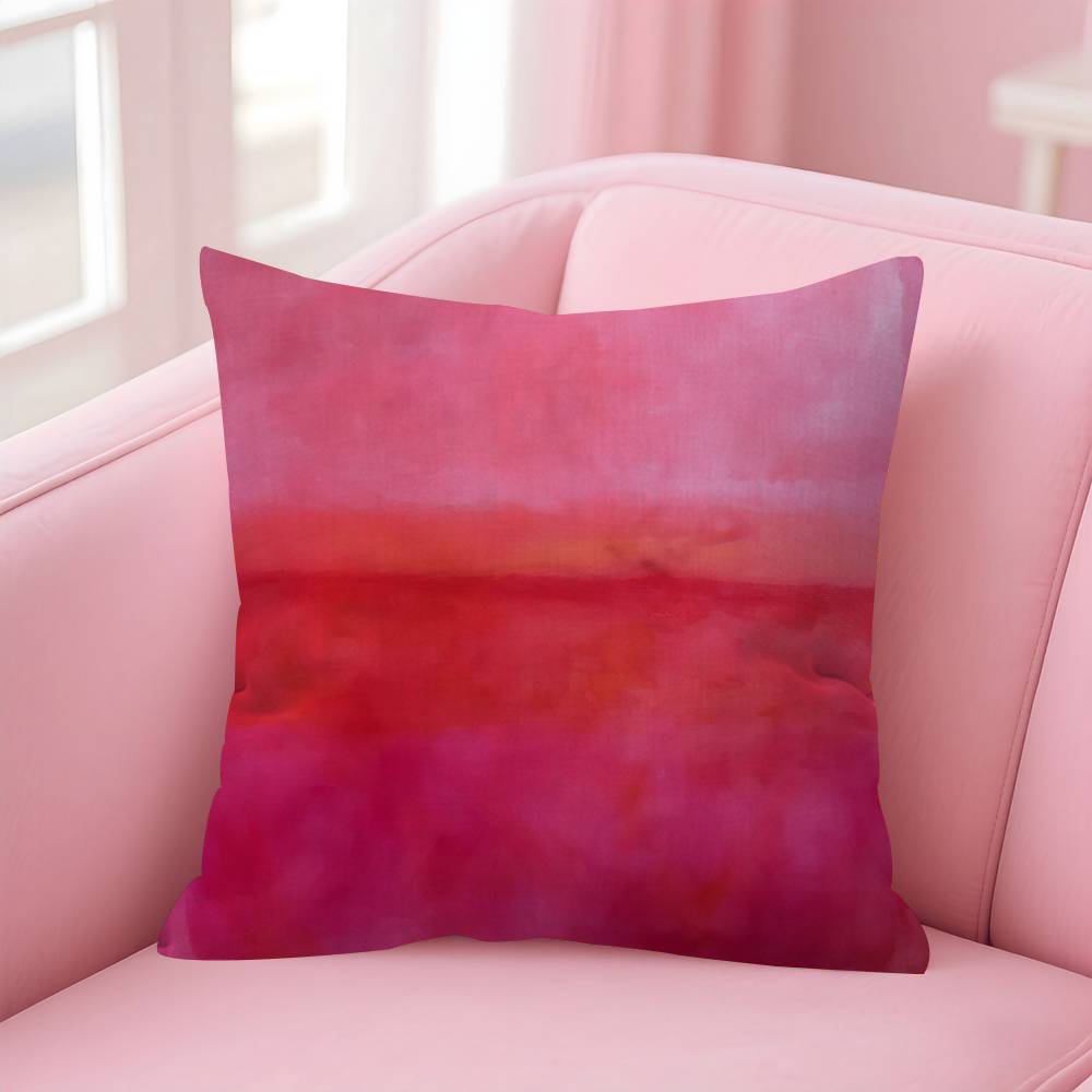 Art Mark Rothko Painting Pillow Cushion Cover Pillowcase Living Room Sofa Home Decor