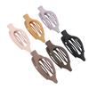6 PCS Flat Hair Clips Strong Hold Duck Billed Lay Down Claw Clips Lightweight for All Hair Types B Style Pointed Duck Billed Clips