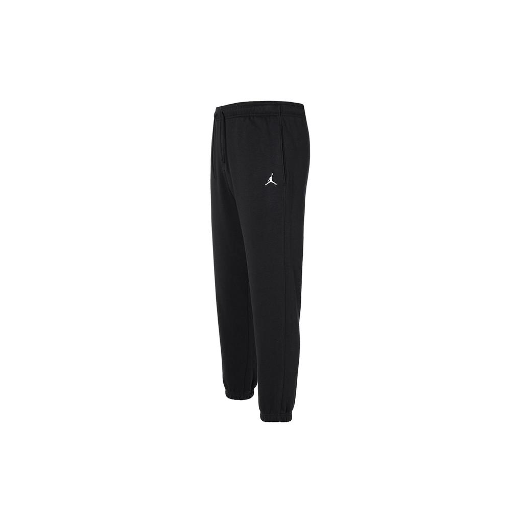 Jordan Brooklyn Classic Jumpman Logo Print Fleece Joggers Women Bottoms Black DQ4479-010