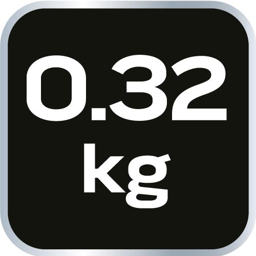 Pneumatic straight grinder, 1/4";1/8" - 6 mm/3 mm, 25,000 rpm