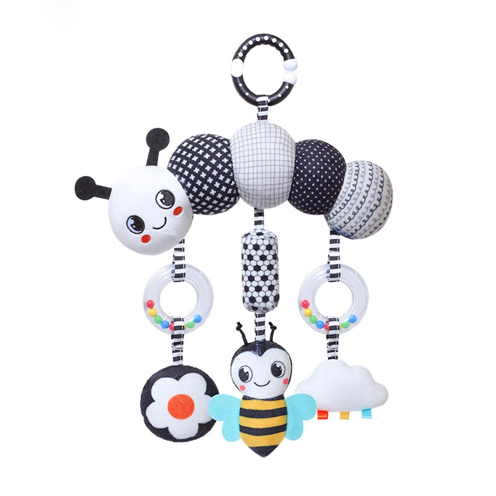 

Baby Stroller Hanging And Animal Wind Chimes, Baby Stroller Hanging Plush Toys One Size