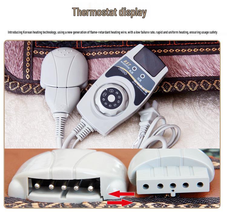 Germanium Stone Heated Health Cushion with Tourmaline & Jade for Infrared Therapy