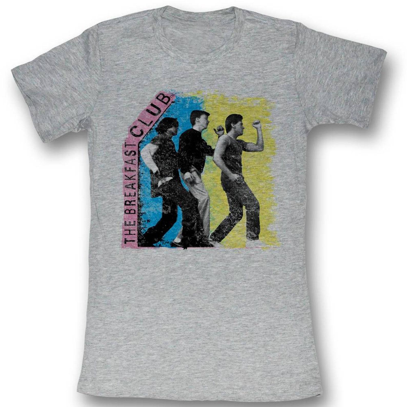 Breakfast Club Three Dudes Gray Junior Women s T-Shirt L