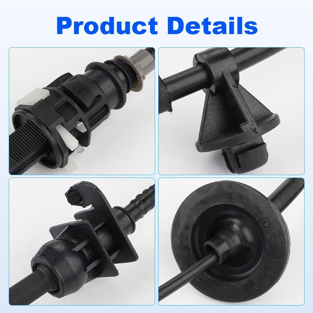 Transmission Shift Cable Replacement for F77Z-7E395-LB F77Z7E395LB 905-647 Compatible with Ford Explorer Sport Trac 2001-2005 Ford Ranger 1997-2003