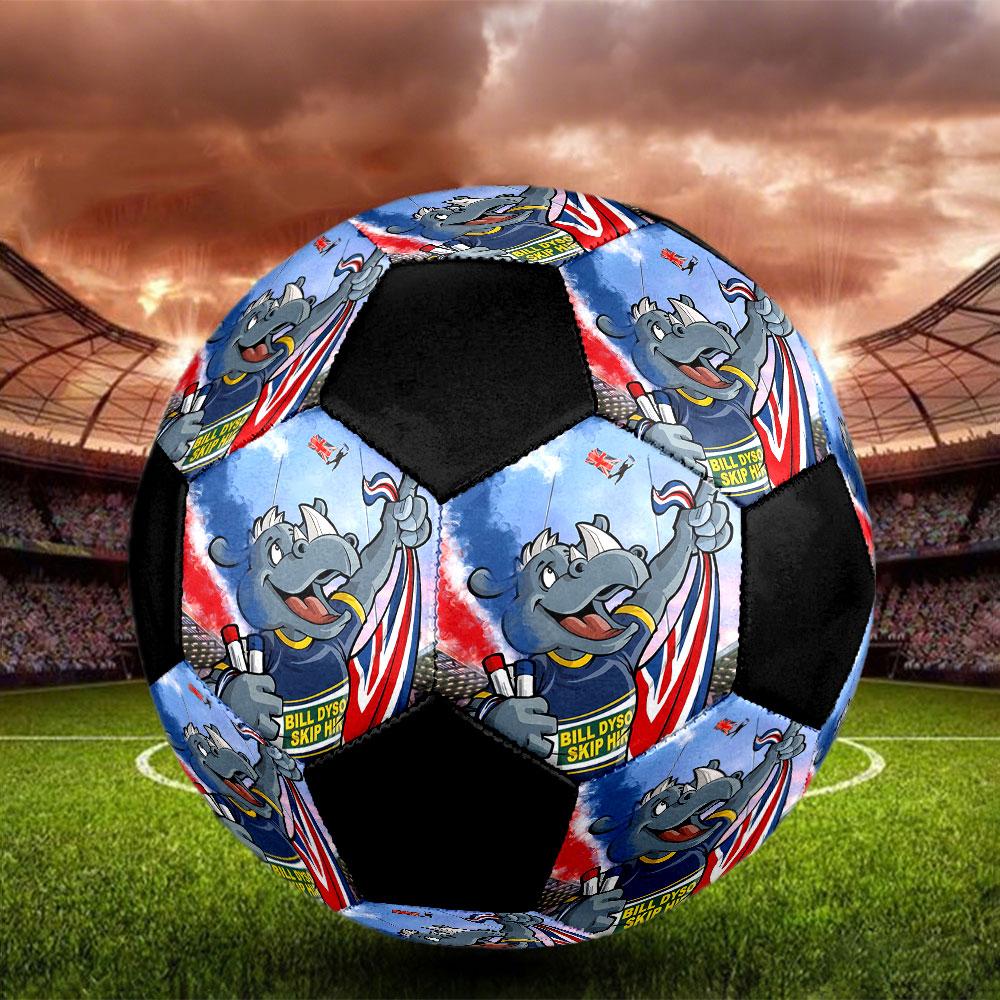 1pc Leeds Rhinos Soccer Ball Size 5 Indoor Soccer Ball Fashion Colorful Backyard Game - Great For Sports Fans Gift HE68