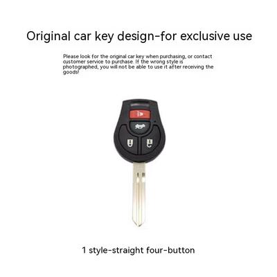 Uygulanabilir Eski Nissan Düz Plaka Anahtar Kapağı Sunshine Luida Klasik Xuan Yi Mart Tiida Navara Araba Toka Kılıfı Kapak