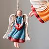 Cute Vintage Angel Hanging Decor Fantasy Resin Xmas Angel Girl Pendant Cartoon DIY Crafts Angel Girl Pendant 2025 Navidad Decor