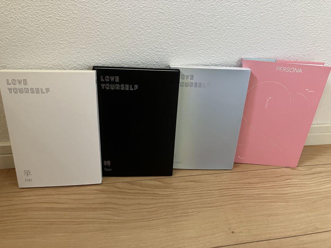 

[Б/В] BTS LOVE YOURSELF & PERSONA набір з 4 дисків