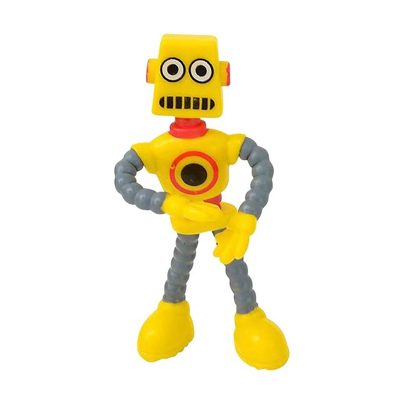 Flexible Bendable Figures Robot Toy Decompression Transfiguration Doll Desktop Decorations Versatile Toys With Various Shapes