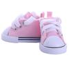 1 Pair 5cm 1/6 Handmade Denim Canvas Cloth Doll Shoes 18 Inch Lovely Mini Doll Toy Accessories Multicolor
