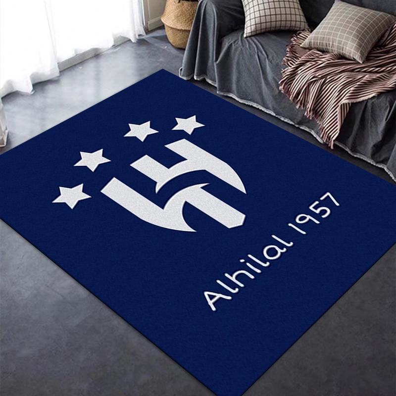 Al Ahli Carpet Rug for Living Room Bedroom Home Sofa Decoration,Kids play Non-slip Floor Mat