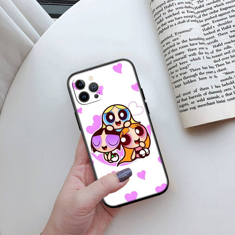 RT20 Powerpuff Girls New Shell Phone Case for Xiaomi Poco F5 F6 C40 C65 C55 C50 C51 M7 X7 C75 M6 C71 F7 C85 F8 Pro Ultra