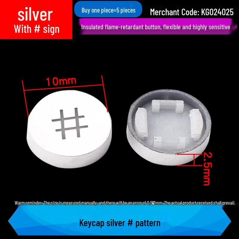 LED Luminous Tactile Switch 6x6x7/7.2mm Through-Hole Reset Button
