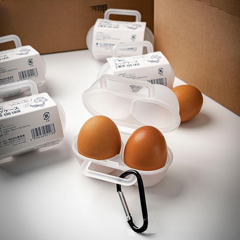 Portable Shockproof Egg Storage Box Travel Preservation Container Protective Egg Carrier for Outdoor Use Durable Egg Saver