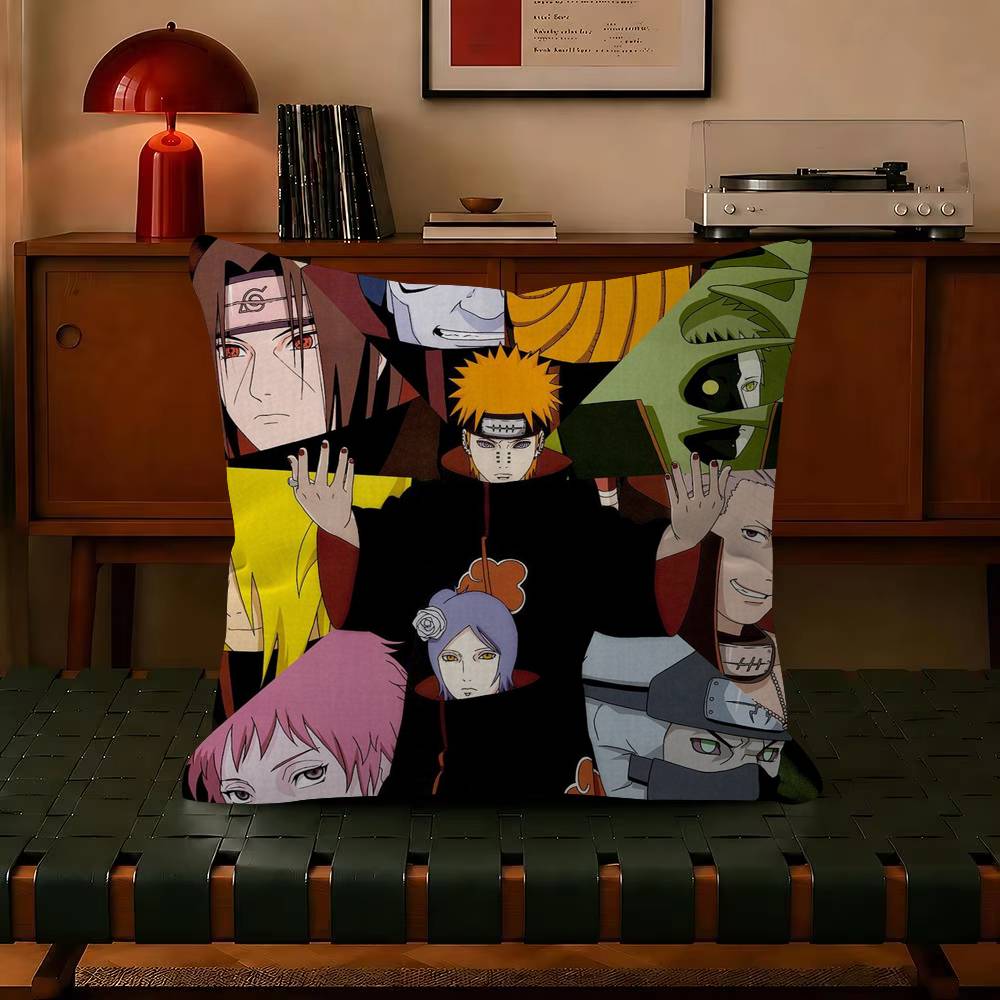 NARUTO retro Eye Pillow Gift Home Office Decoration Bedroom Sofa Car Cushion Cover case x