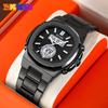 Luxury Men Watch Male Quartz Wristwatch Classic Black Gold Stainless Steel Band Simple Reloj Business Man Sports Calendar Clock