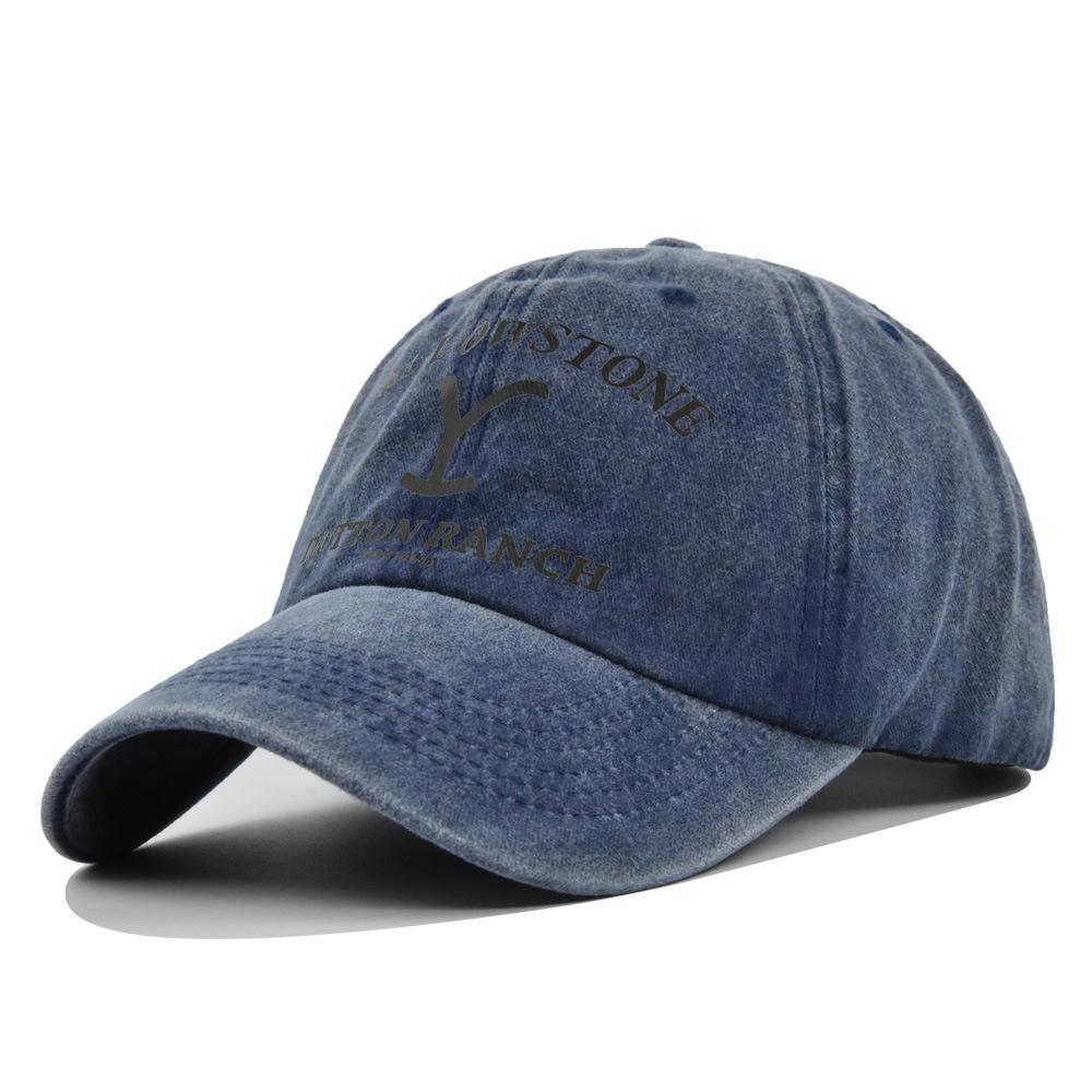 Baseball Cap Snapback Hat YELLOWSTONE Sun Hat Spring Autumn Baseball Cap Sport Cap Fitted Cap Hats For Men Women