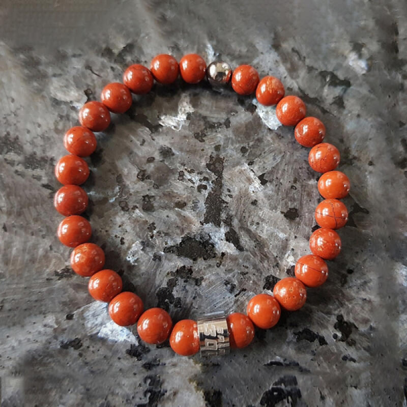 6mm Stone Natural Stone Germanium Health Bracelet