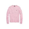 Polo Ralph Lauren cable-knit crew neck sweater MNPOSWE16820684-650