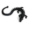 3D Printed Dragon Rotatable Articulated Dragon Crafts Statue Creative Kid Interaction Toys Dragon Ornaments Sculpture