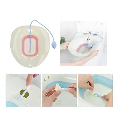1 PC Ripiegabile Sedile a vapore sopra Kit da bagno Sitz Prostatite Emorroidi Piroscafo Strumento per la cottura a vapore vaginale Sedia a vapore Douche