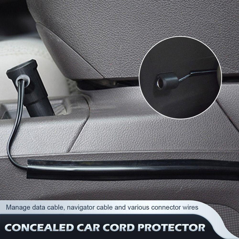 Beam Clamp Car Interior Car Cable Protector Cable Line Sleeve Data Cable Organizer Car Wire Cover