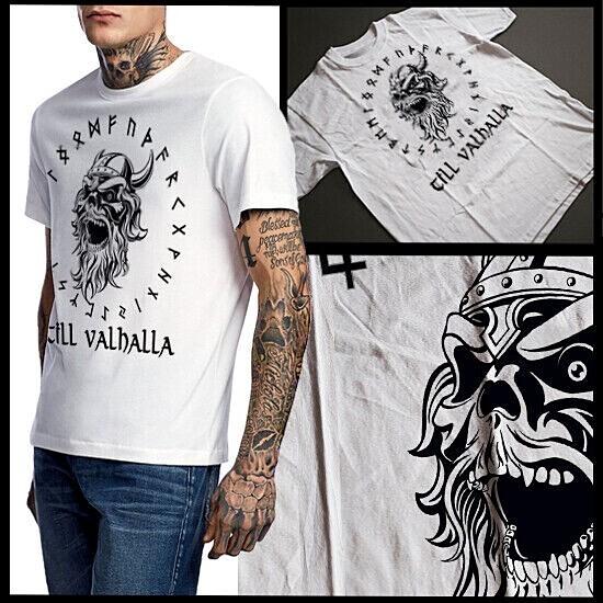 

Футболка Воин Викинг Северный дикий Военачальник Один Язычник до Валгаллы Боевой M