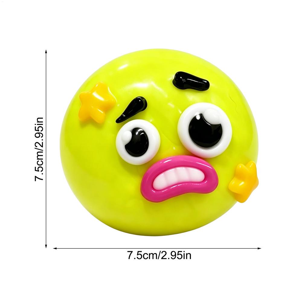 Langzaam Stijgende Squishy Knijpspeeltje Schattige Fidget Stressbal Draagbaar Ontspanningsgadget Zacht Decompressiespeeltje voor Thuis Kinderen Volwassenen