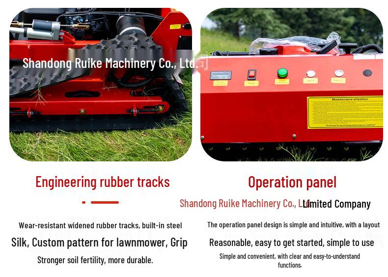 Australian Agricultural Remote Control Mower: Intelligent Weeding & Land Reclamation Robot
