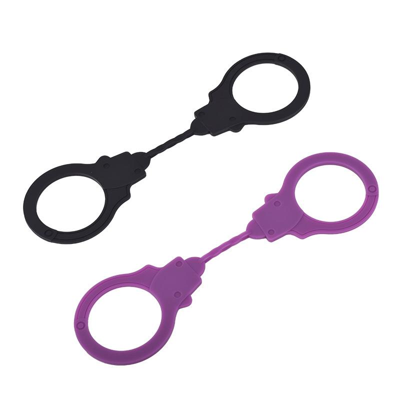 New Soft Silicone Handcuffs BDSM Bondage Erotic Stimulation Alternative Flirting Tools Adult Erotic Sex Toys for Couples