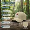 Christmas Nana Baseball Cap - Letter "nana CLAUS" Print Polyester Adjustable Hat Breathable Casual Holiday Wear For Women Christmas Gift