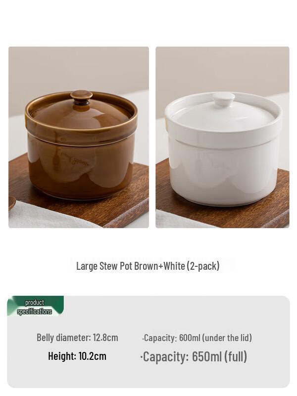 Personal Ceramic Steaming Bowl