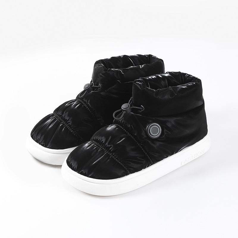 Unisex Smart Heated Snow Boots with USB Charging and Three-Level Temperature Control