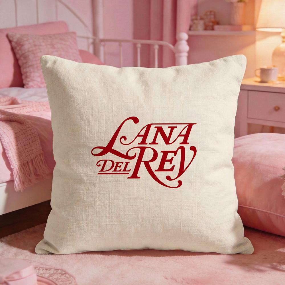 singer lLana Del Rey Cushion Cover Premium Comfort Reversible Pillow Cove Two in One Design for Any Room  Car Interior