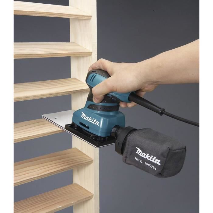Makita BO4566J Ponceuse vibrante + mallette 200 W 100 x 164 mm