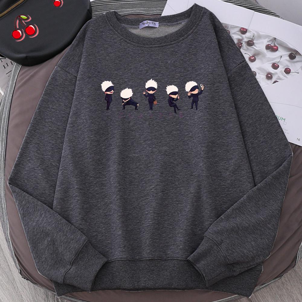 Jujutsu Kaisen Gojo Anime Men's Loose Hoodie